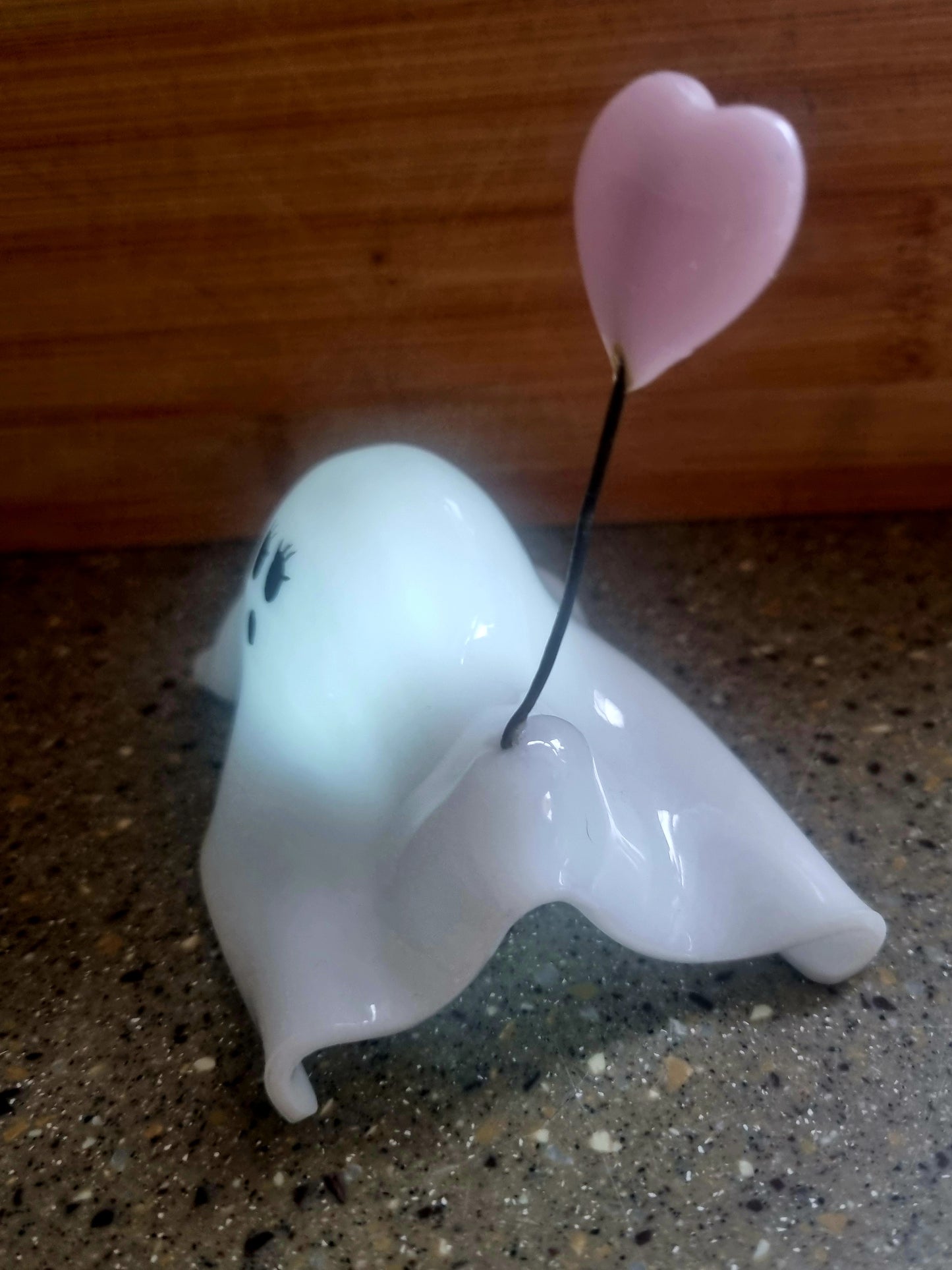Banksy style glass ghost 👻