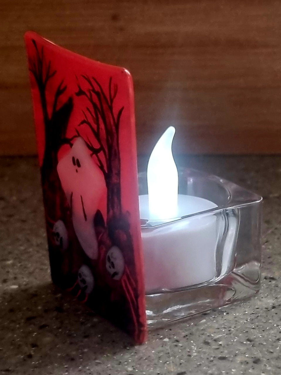Tealight ghost