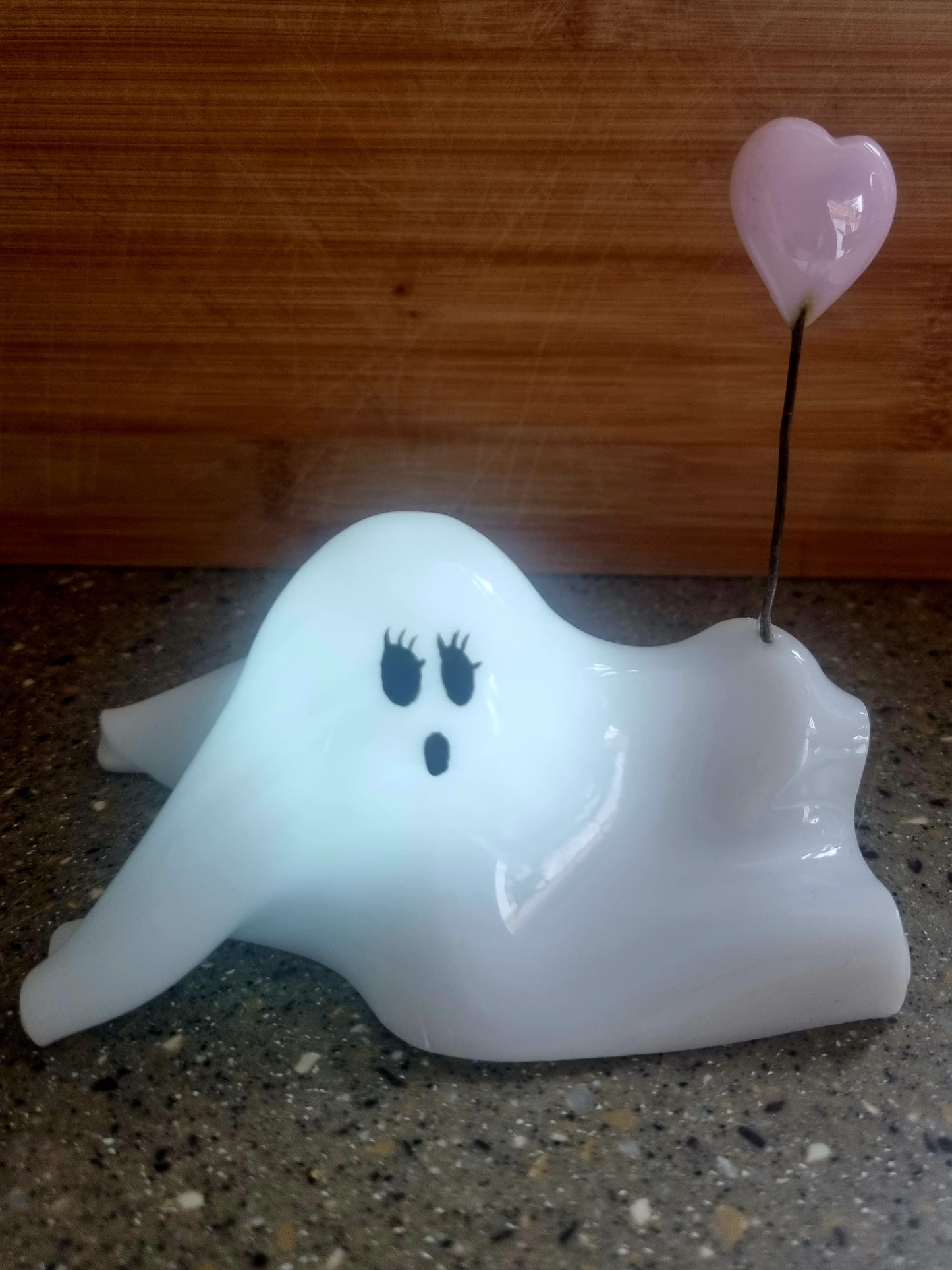 Banksy style glass ghost 👻