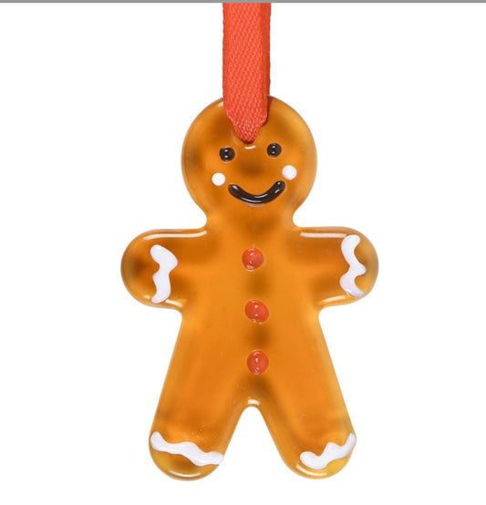 Glass gingerbread man