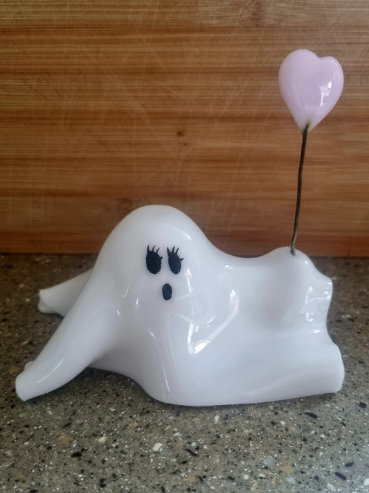 Banksy style glass ghost 👻